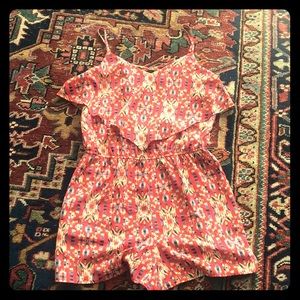 Cherokee pattern romper